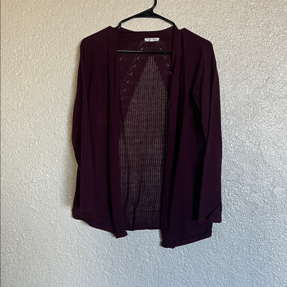 Maurices Burgundy Knit Cardigan | Fall Wardrobe Essential